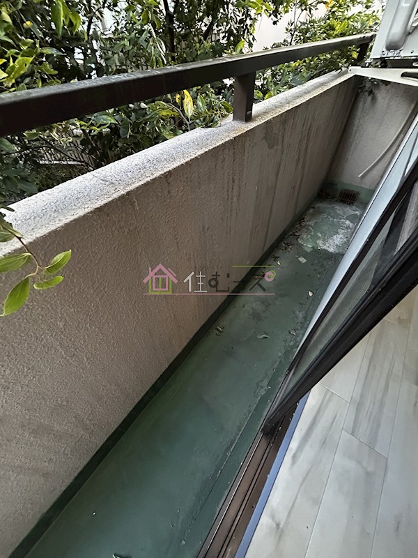 信和マンション ベランダ