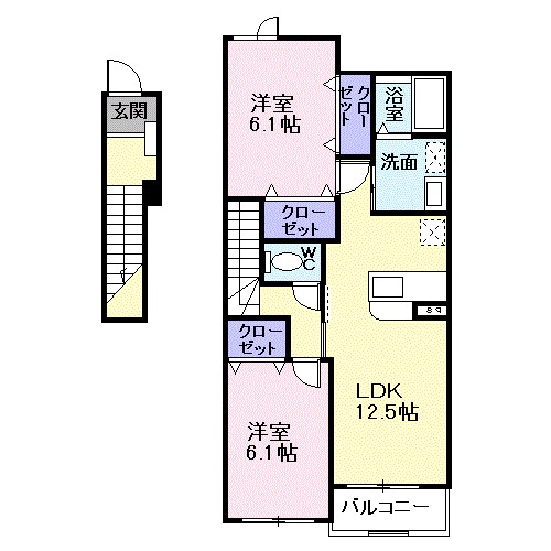 ベルメゾン 間取り