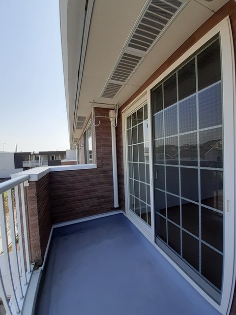 ヴィラプルメリア ベランダ