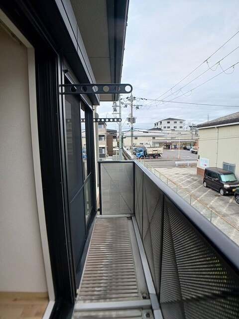 グリーンヴィラ中町Ｂ ベランダ