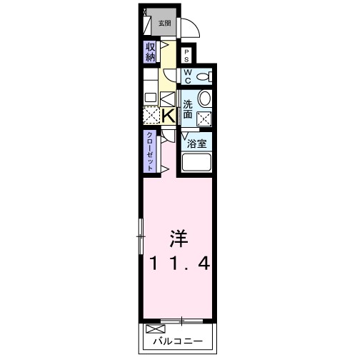 フランメゾンⅡ 間取り
