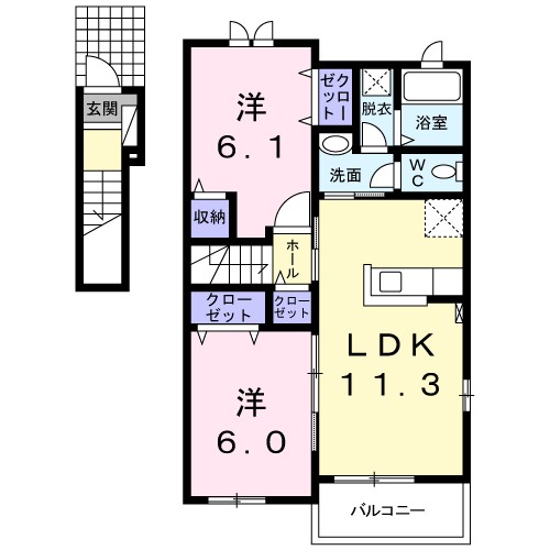 ポンドⅠ 間取り