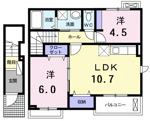 メゾン　カルム 間取り