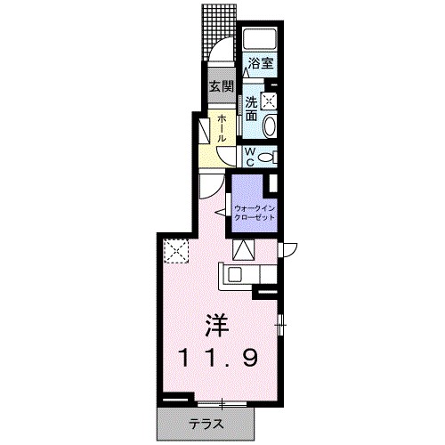 エレガント茱萸木Ⅱ 間取り