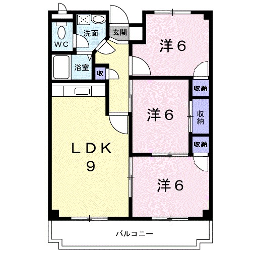 サンモール金剛 間取り