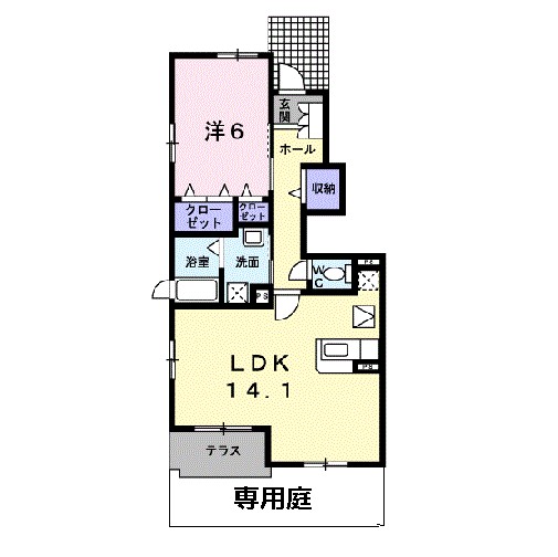 フラン・ラフレシールⅡ 間取り