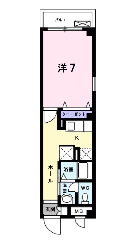リヴァージュ出来島 間取り