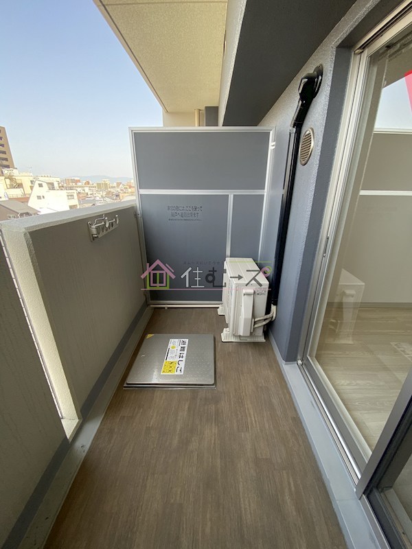 ラクラス阿倍野元町 ベランダ