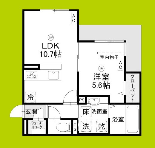 パサログランデ背戸口 間取り