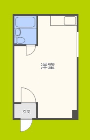 大宝　島之内ロイヤルハイツ 間取り