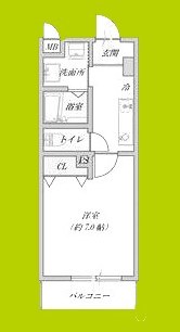プルメリア阪大前 間取り