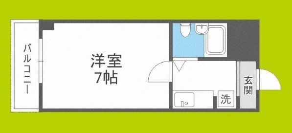 東粉浜Ⅰ番館 間取り