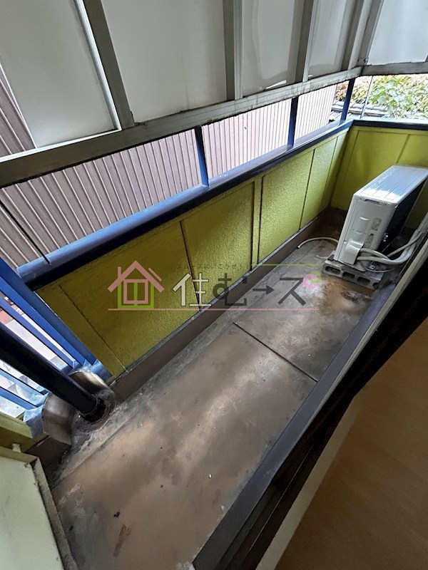 東粉浜Ⅰ番館 ベランダ