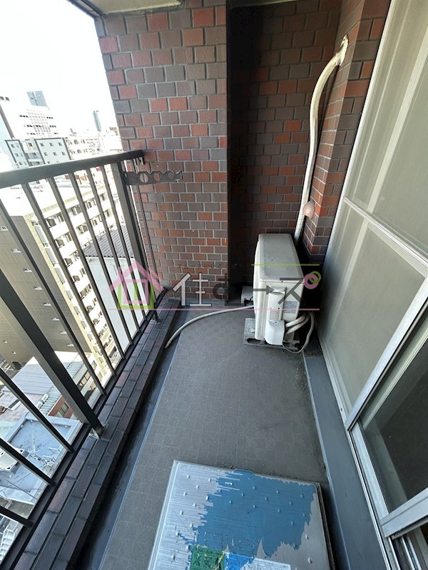 松屋町グランドハイツ ベランダ