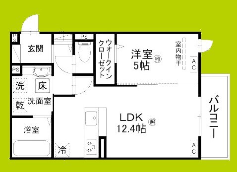 パサログランデ背戸口 間取り