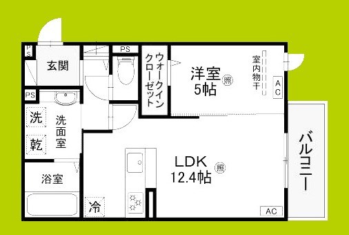 パサログランデ背戸口 間取り