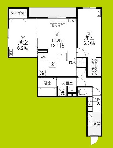 パノフグランデ 間取り