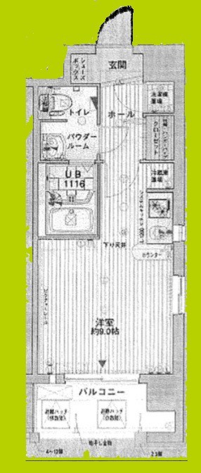 クレアート新大阪パンループ 間取り