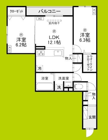 パノフグランデ 間取り