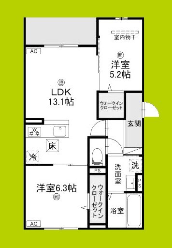 シーグレース浜甲子園 間取り