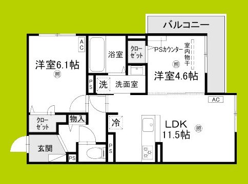 シーグレース浜甲子園 間取り