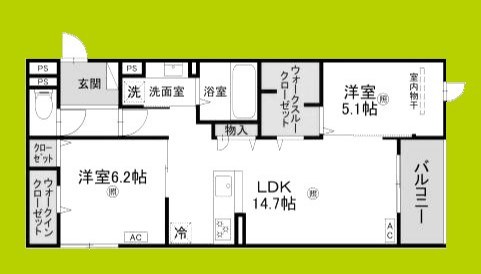 シーグレース浜甲子園 間取り