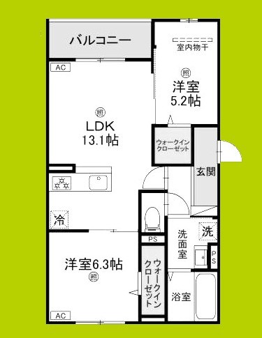 シーグレース浜甲子園 間取り