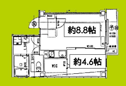 ARCA豊中蛍池 間取り