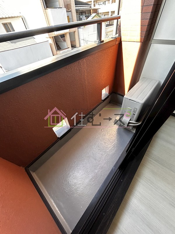 沢ノ町駅前88マンション ベランダ