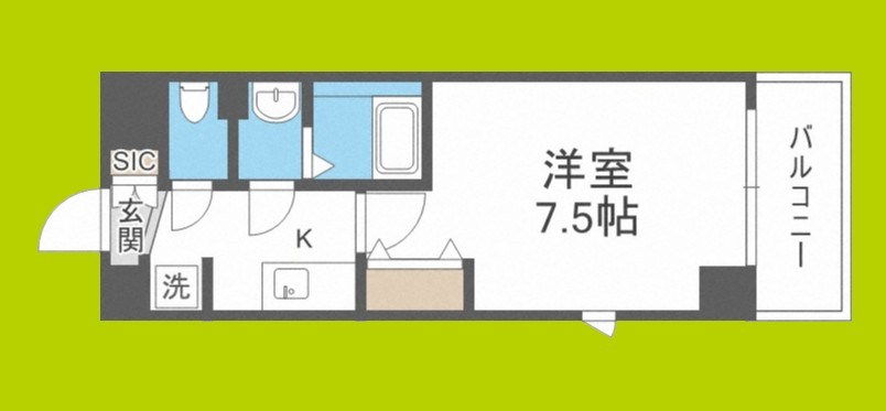 D-FLAT Nagahashi 間取り