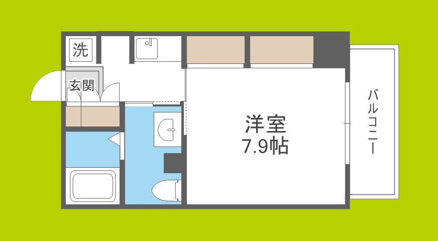 エステムコート大手前レシェンテ 間取り