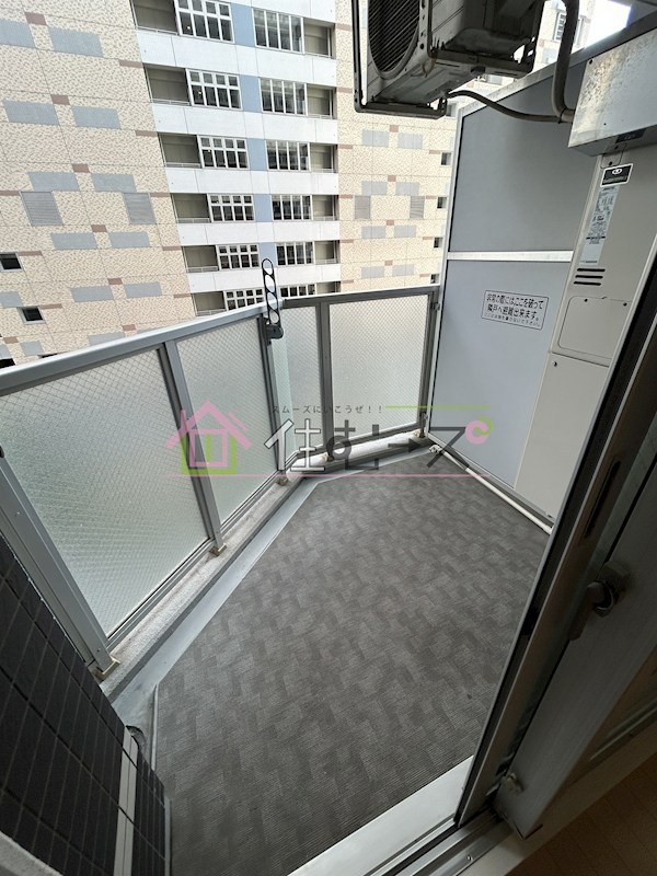 エステムプラザ大手前エヴァース ベランダ