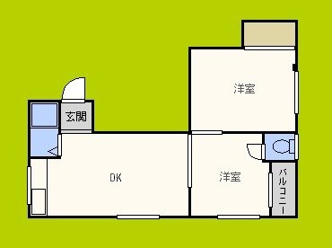 大和川パピレス 間取り