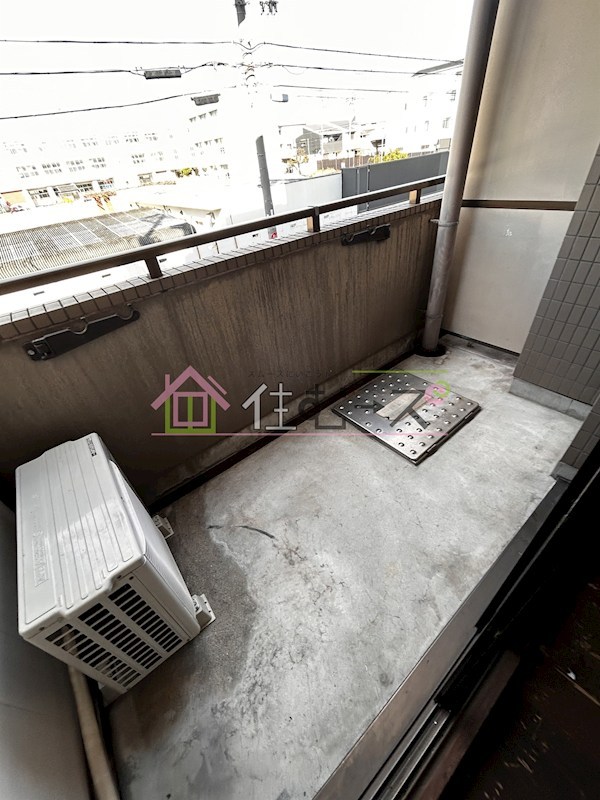 カルムⅡ ベランダ