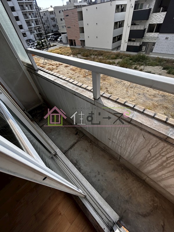 ベストレジデンスあびこ ベランダ