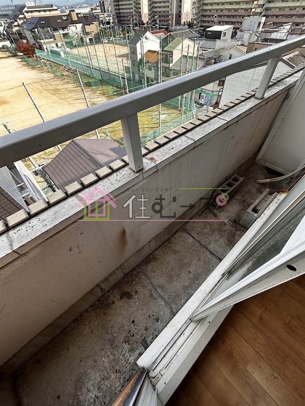 ベストレジデンスあびこ ベランダ