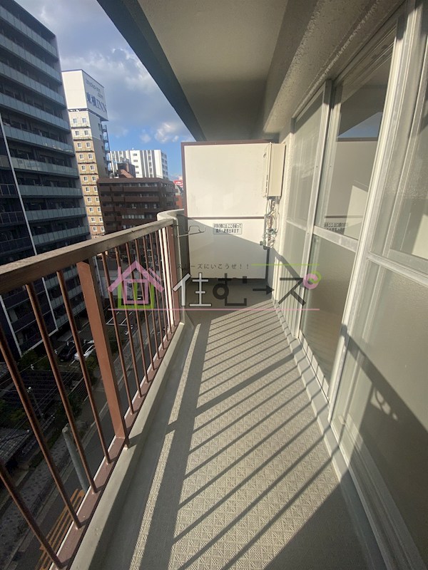 ハイツメルローズ ベランダ