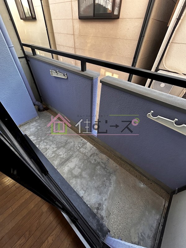 メゾンドールバンブーグラス ベランダ