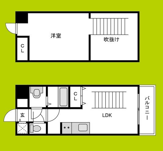 ノルデンタワー新大阪アネックス  間取り