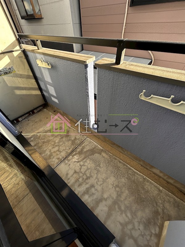 メゾンドールバンブーグラス ベランダ