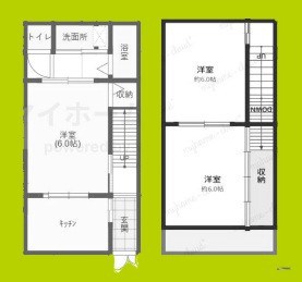 苅田9丁目貸家 間取り