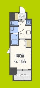 プレサンス新大阪ヴィガ 間取り