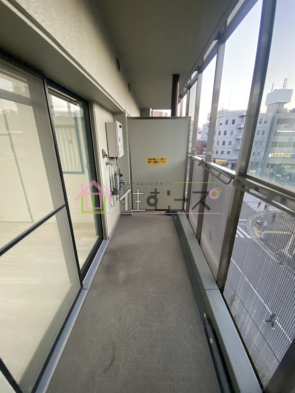 シオザキビル ベランダ