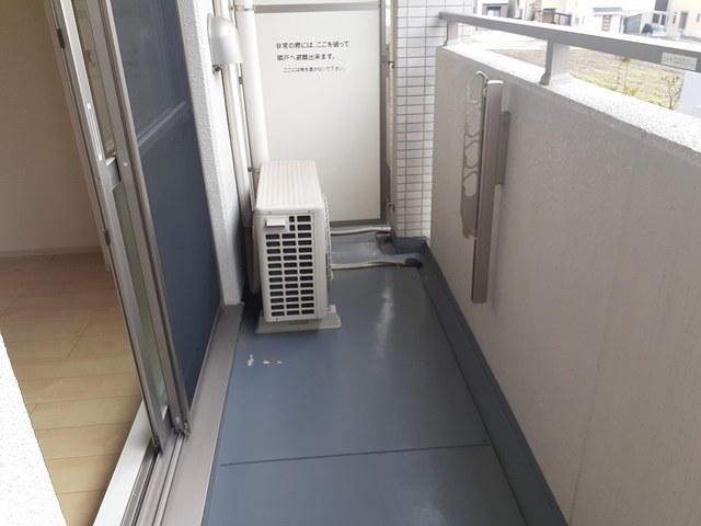 パークサイド宝塚 ベランダ