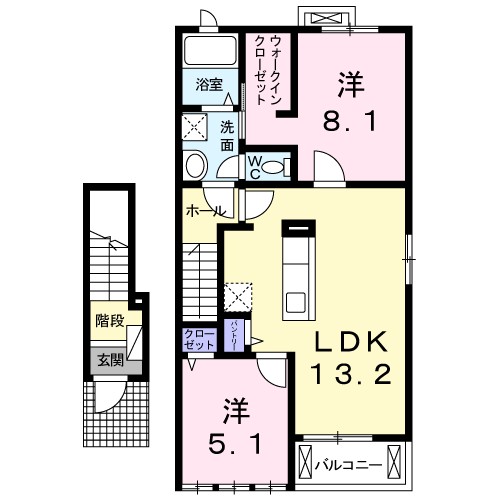 ポンデリーブル 間取り