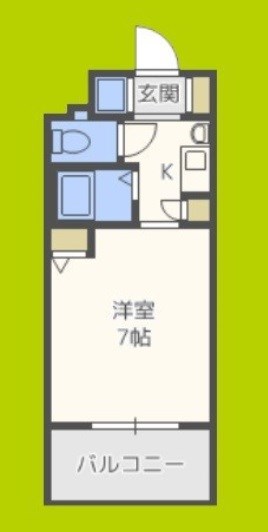 エステムコート心斎橋EASTエリジオン 間取り