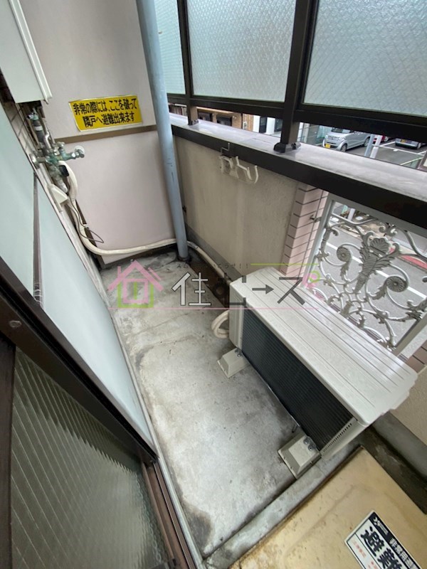 リッチハイツ城北  ベランダ