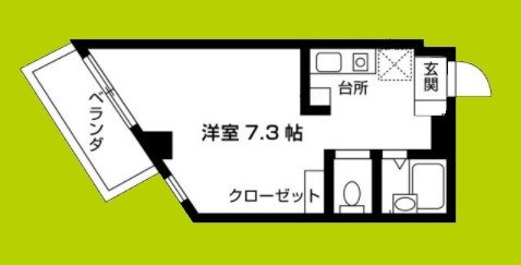 ナンバOMマンション 間取り