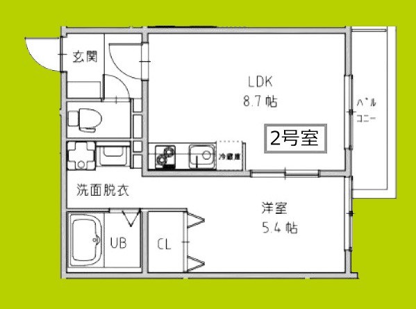 オガールコートフセ 間取り