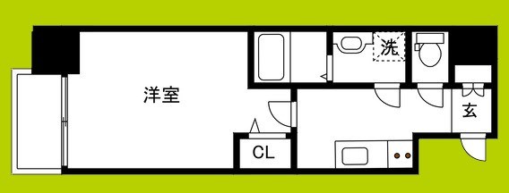 セレニテ本町Roji02 間取り